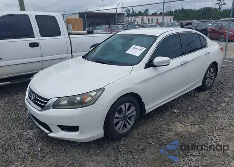 2014 Honda Accord Lx из США, поврежденный, VIN 1HGCR2F32EA086236